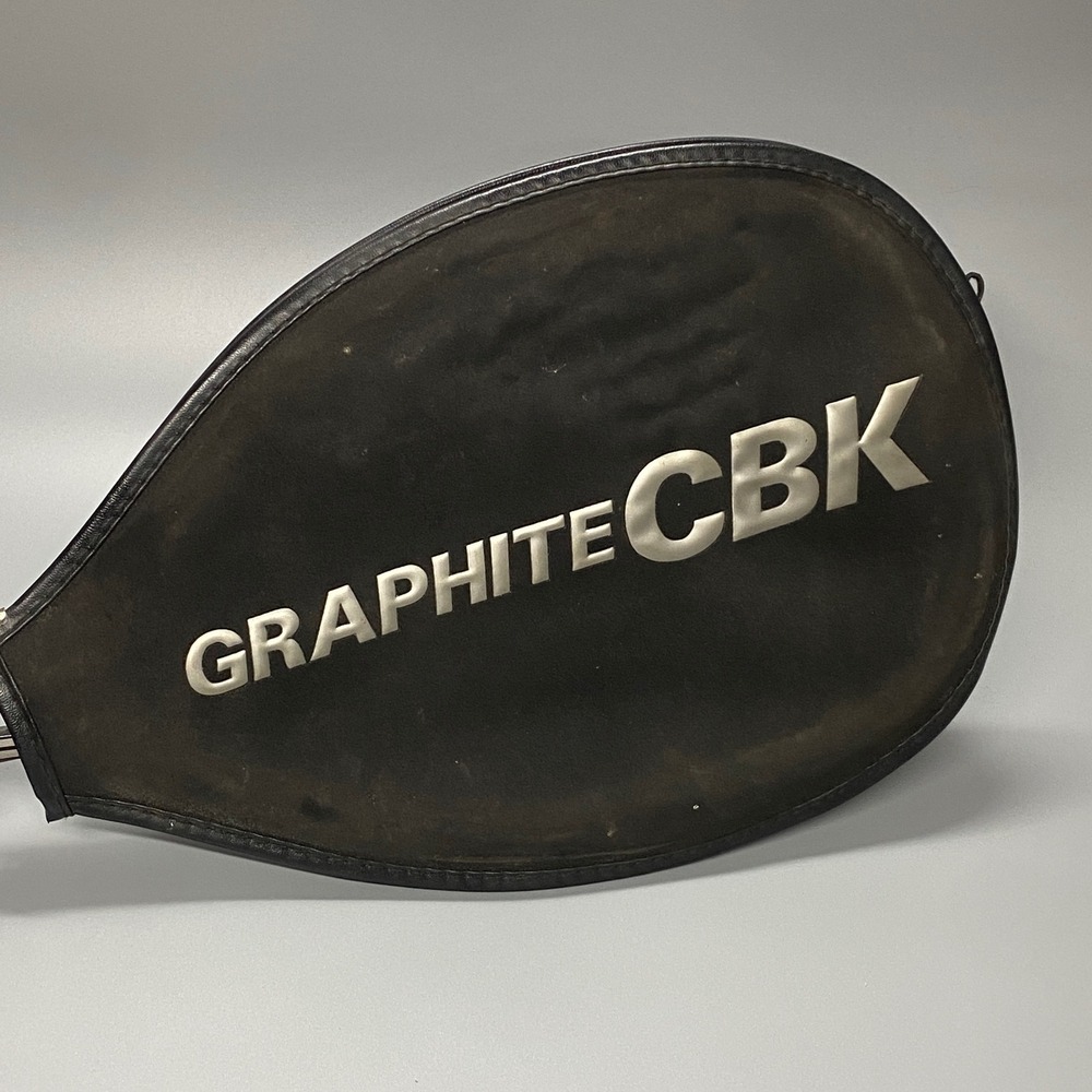 2 Vintage Ektelon Racquetball Racquet Graphite CBK SM Citori XS Good With Cover - Picture 5 of 16